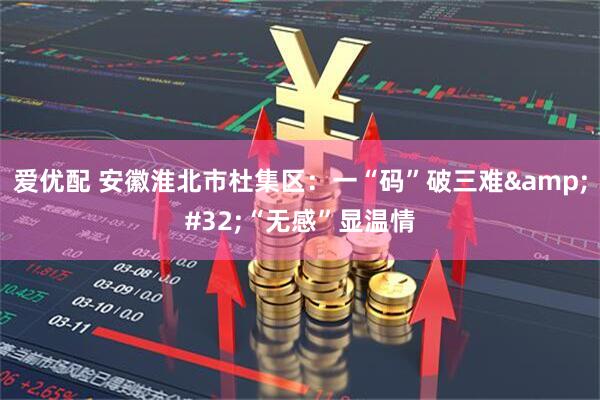 爱优配 安徽淮北市杜集区：一“码”破三难&#32;“无感”显温情
