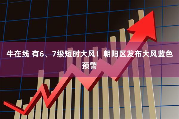 牛在线 有6、7级短时大风！朝阳区发布大风蓝色预警