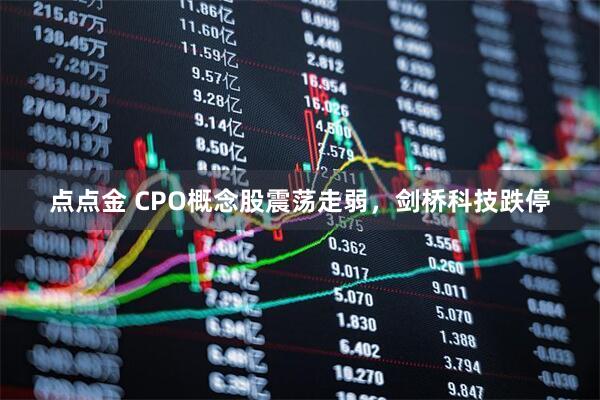 点点金 CPO概念股震荡走弱，剑桥科技跌停